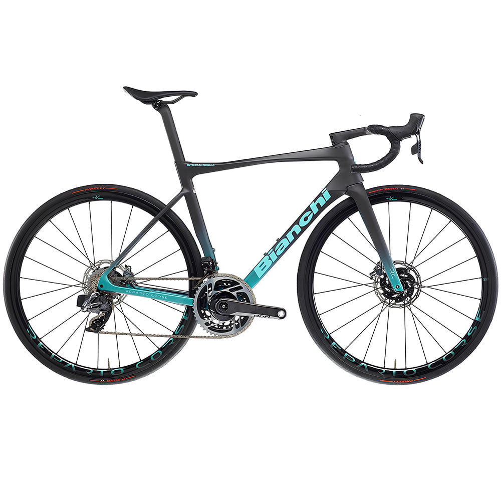 2024 Bianchi Specialissima RC Sram Red Etap Axs 12sp W-Powermeter Road Bike (RACYCLE SPORT)